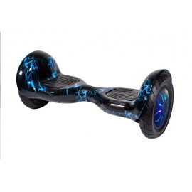 10 inch Hoverboard, Off-Road Thunderstorm Blue PRO, Extended Range, Smart Balance