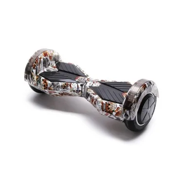8 inch Hoverboard, 15 km/h, UL2272 Certified, Bluetooth, LED Lighting, 700W Power, 4Ah Battery, Smart Balance, Transformers Tattoo 