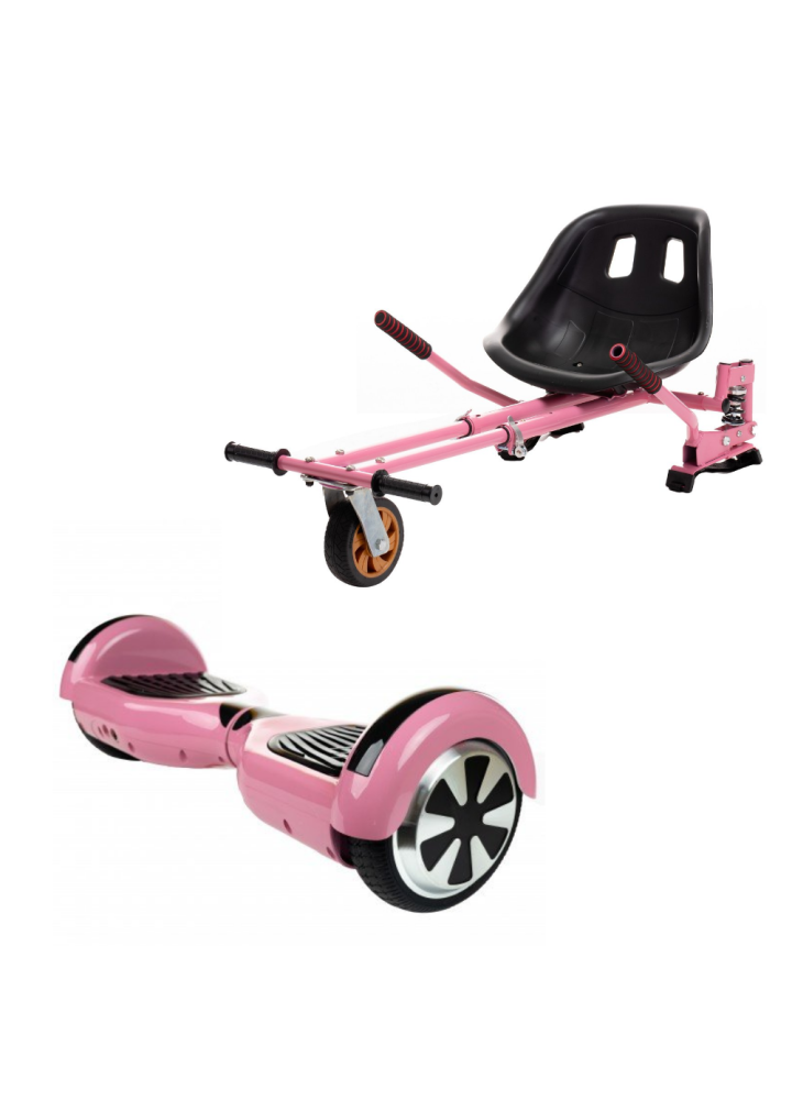 segway go kart pink