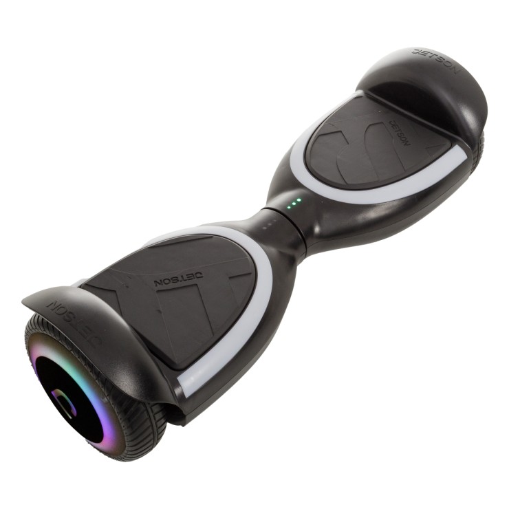 6.5 inch Hoverboard, Jetson Prism Black PLUS, Standard Range, Smart Balance
