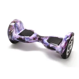 Hoverboard Original Smart Balance OffRoad Galaxy, 10 Pouces, Deux Moteurs 36V, 700Watts, Bluetooth, Lumieres LED