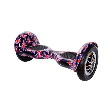 10 inch Hoverboard, 15 km/h, UL2272 Certified, Bluetooth, LED Lighting, 700W Power, 4Ah Battery, Smart Balance, OffRoad England