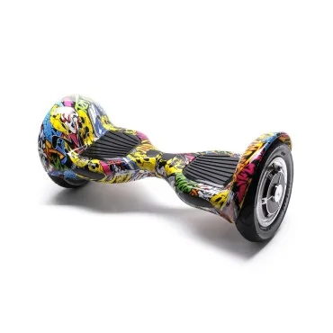 10 Zoll Hoverboard, Off-Road HipHop, Maximale Reichweite, Smart Balance