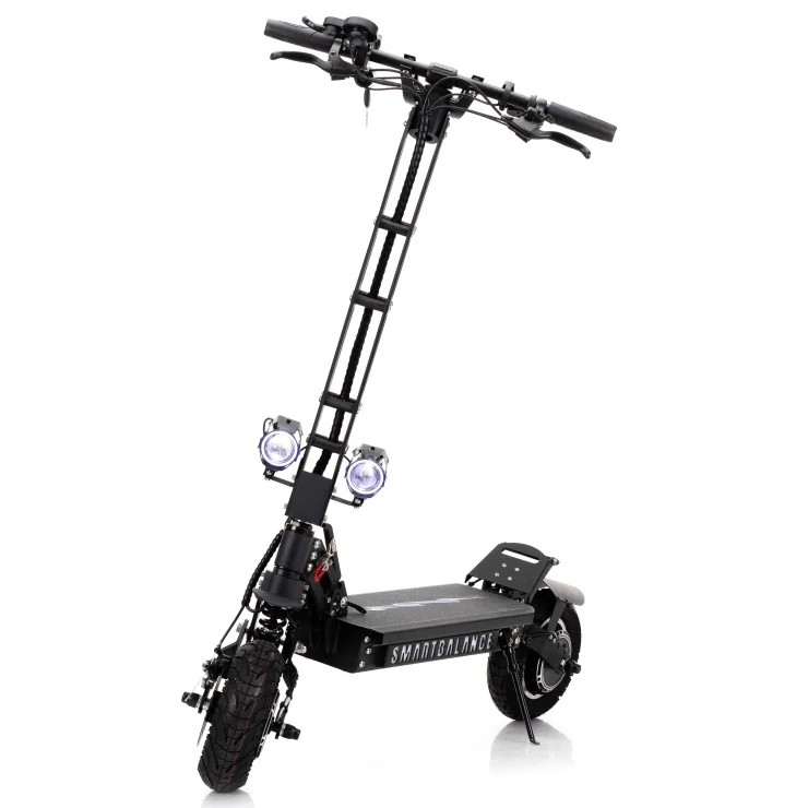 El-scooter SB9, Dual Motor 2400W,10 tommer, Tophastighed 80 km/t, Batteri LG 52V 18,2 Ah Smart Balance