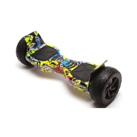 8.5 inch Hoverboard, All-Terrain, 15 km/h, UL2272 Certified, Bluetooth, LED Lighting, 700W Power, 4Ah Battery, Smart Balance, Hummer HipHop