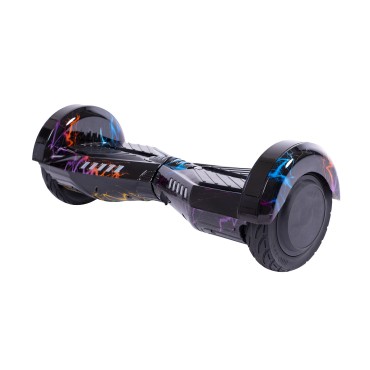 Smart Balance Original-Hoverboard, Transformers Thunderstorm, 8 Zoll, Doppelmotoren 36 V, 700 Watt, Bluetooth-Lautsprecher, LED-