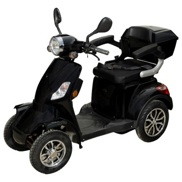 Elektrisk barnvagn for aldre eller funktionshindrade, 1000W motor, 20 Ah batteri, svart Smart Balance