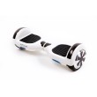 Hoverboard Go-Kart Pack, Smart Balance Regular White Pearl, 6.5 INCH, Dual Motors 36V, 700Wat, Bluetooth Speakers, LED Lights, 