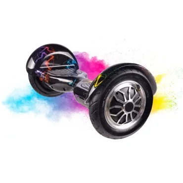 10 inch Hoverboard, 15 km/h, UL2272 Certified, Bluetooth, LED Lighting, 700W Power, 4Ah Battery, Smart Balance, OffRoad Thunderstorm 7