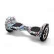 Hoverboard Go-Kart Pack, Smart Balance OffRoad Clown, 10 INCH, Dual Motors 36V, 700Wat, Bluetooth Speakers, LED Lights, Premium